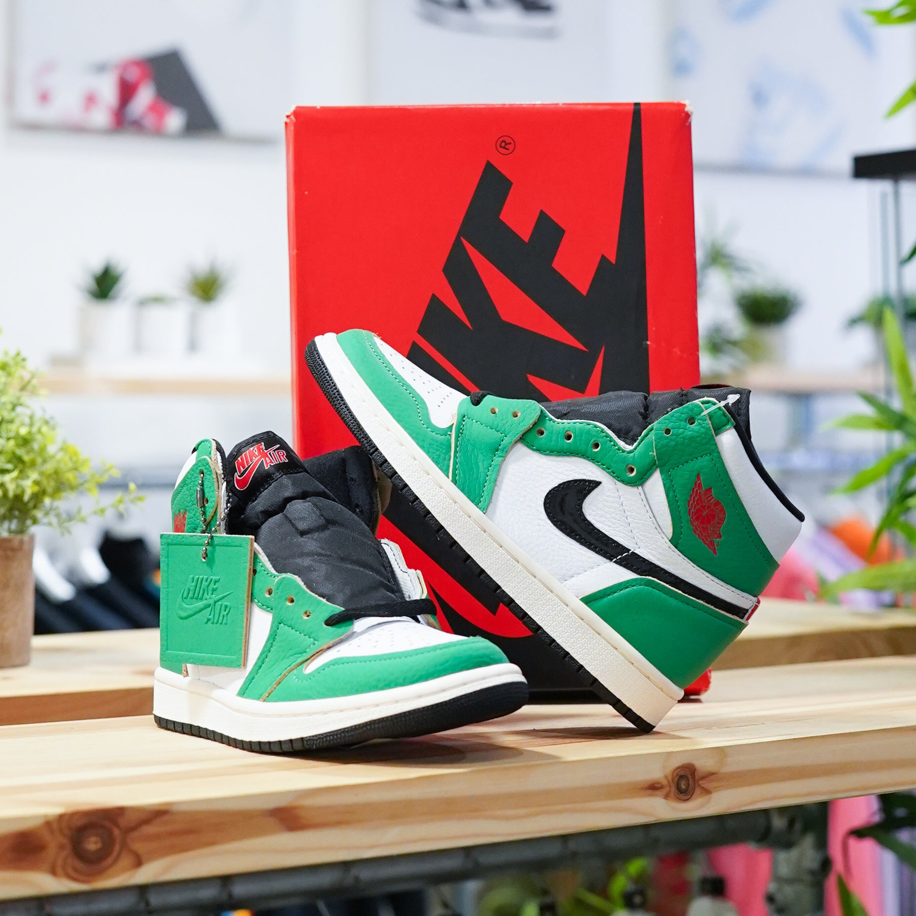 Jordan High Lucky Green – OH Scotland Ltd - Main Image